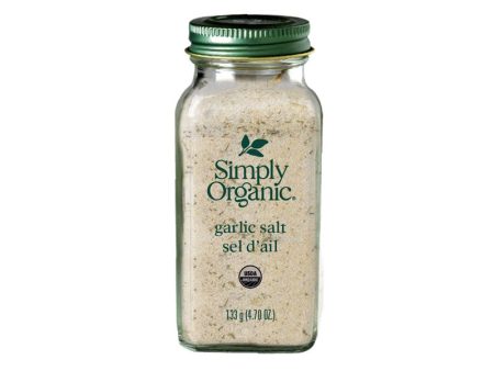 Simply Organic Garlic Salt (133g) Hot on Sale