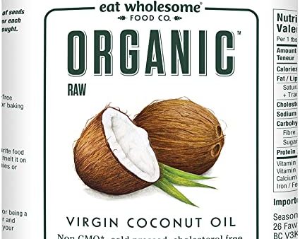 Eat Wholesome Food Co. Organic Raw Virgin Coconut Oil (500ml) Online