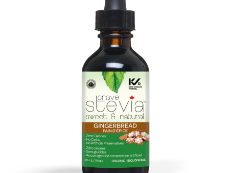 Crave Stevia Gingerbread Liquid Drops (30ml) Fashion