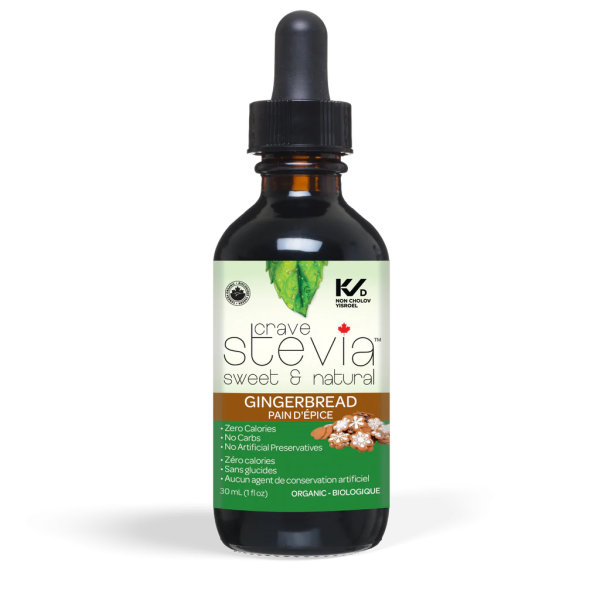 Crave Stevia Gingerbread Liquid Drops (30ml) Fashion